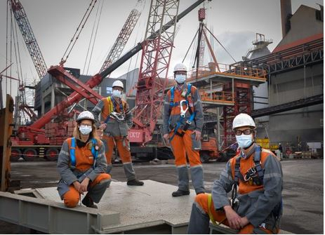 Après l'Espagne, la Belgique (photo) e la Canada, ArcelorMittal renouvelle son outil de production en France. 